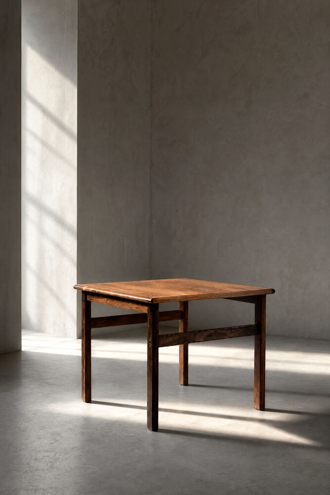 Mid-century modern rosewood coffee table Capella by Illum Wikkelsø.