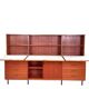 vintage 'Made to Measure' wall unit by Cees Braakman for Pastoe