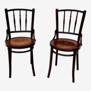 Paire de chaises bistrot