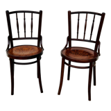 Paire de chaises bistrot