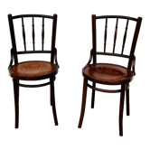 Pair of bistro chairs
