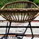 Fauteuil enfant en rotin vintage 60