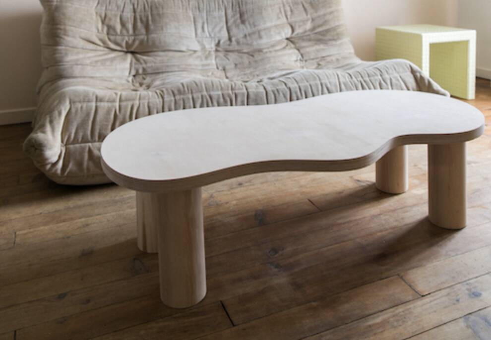 Bean coffee table