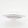 Suspension Form Light scandinave blanche, années 1970