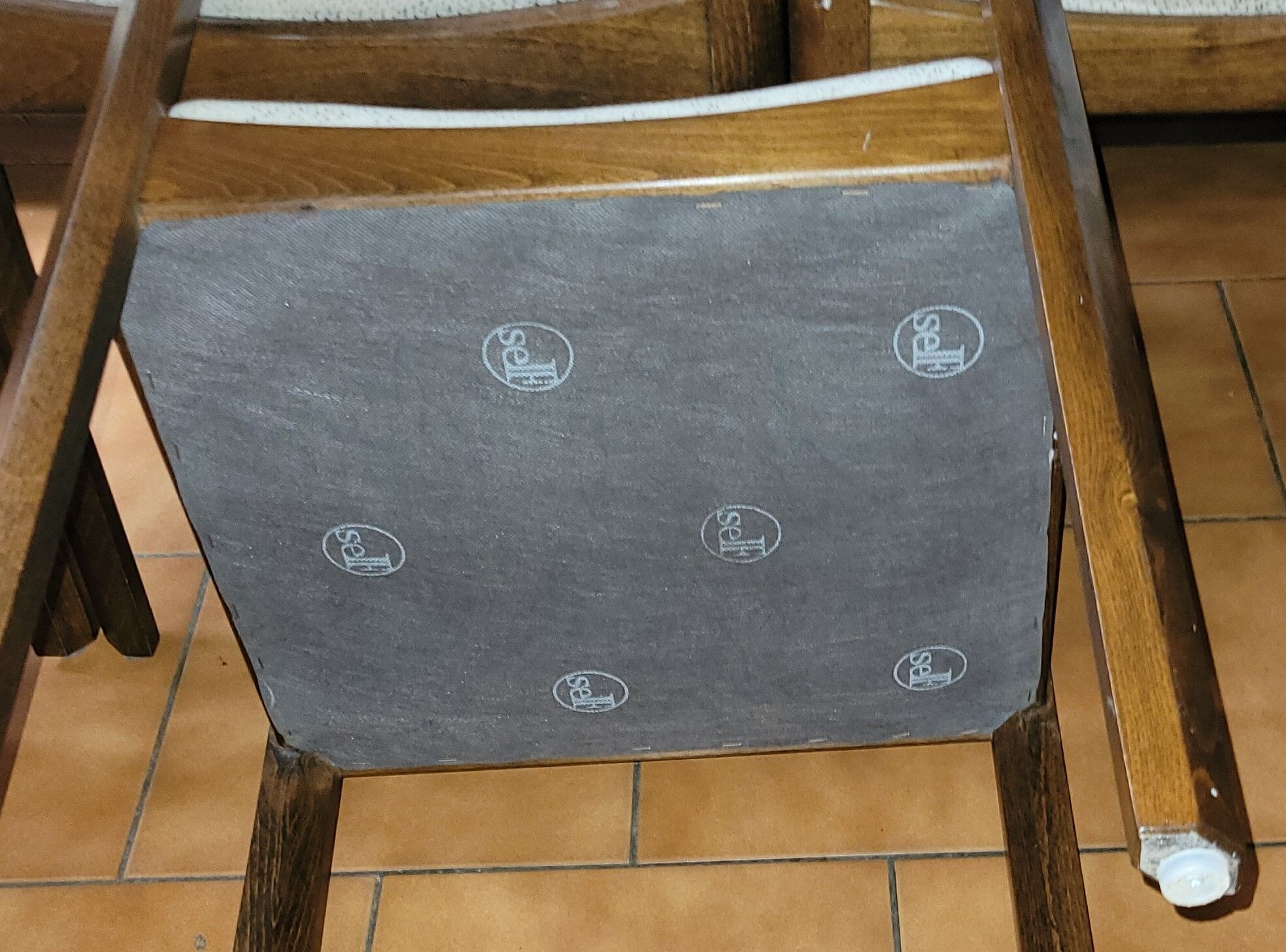 Set of 4 Self chairs 1970