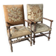 Fauteuils style Louis XIII