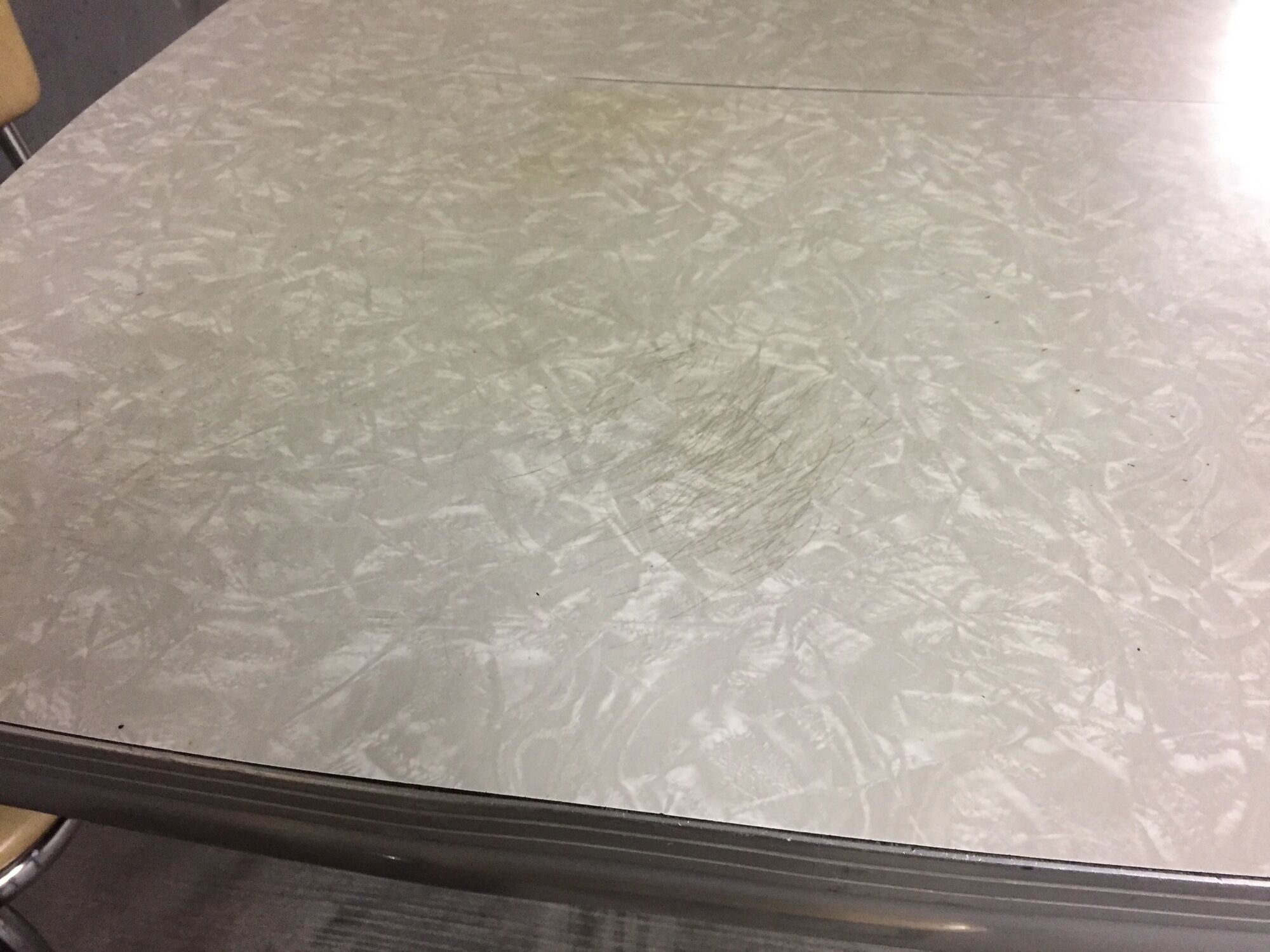 Table formica et chaises par American Fixture, 1950