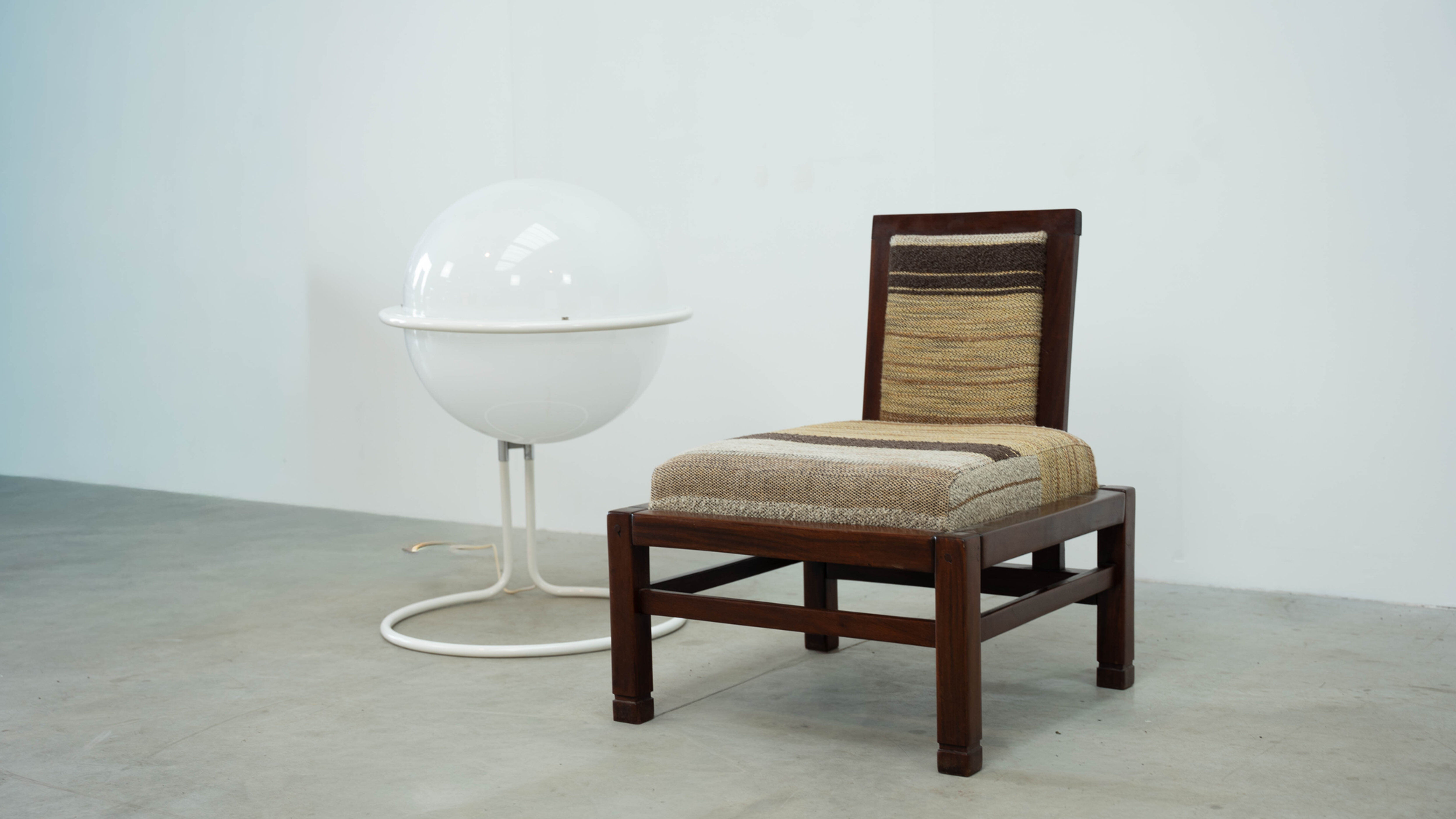 Set of two French lounge chairs