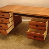 Scandinavian desk in blond rosewood
