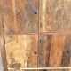 Nine-door wardrobe in old wood