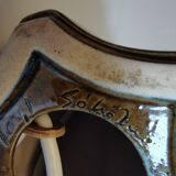 Ceramic table lamp from Danish Søholm, estimated 1960-1980.
