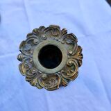 Old brass candle holders