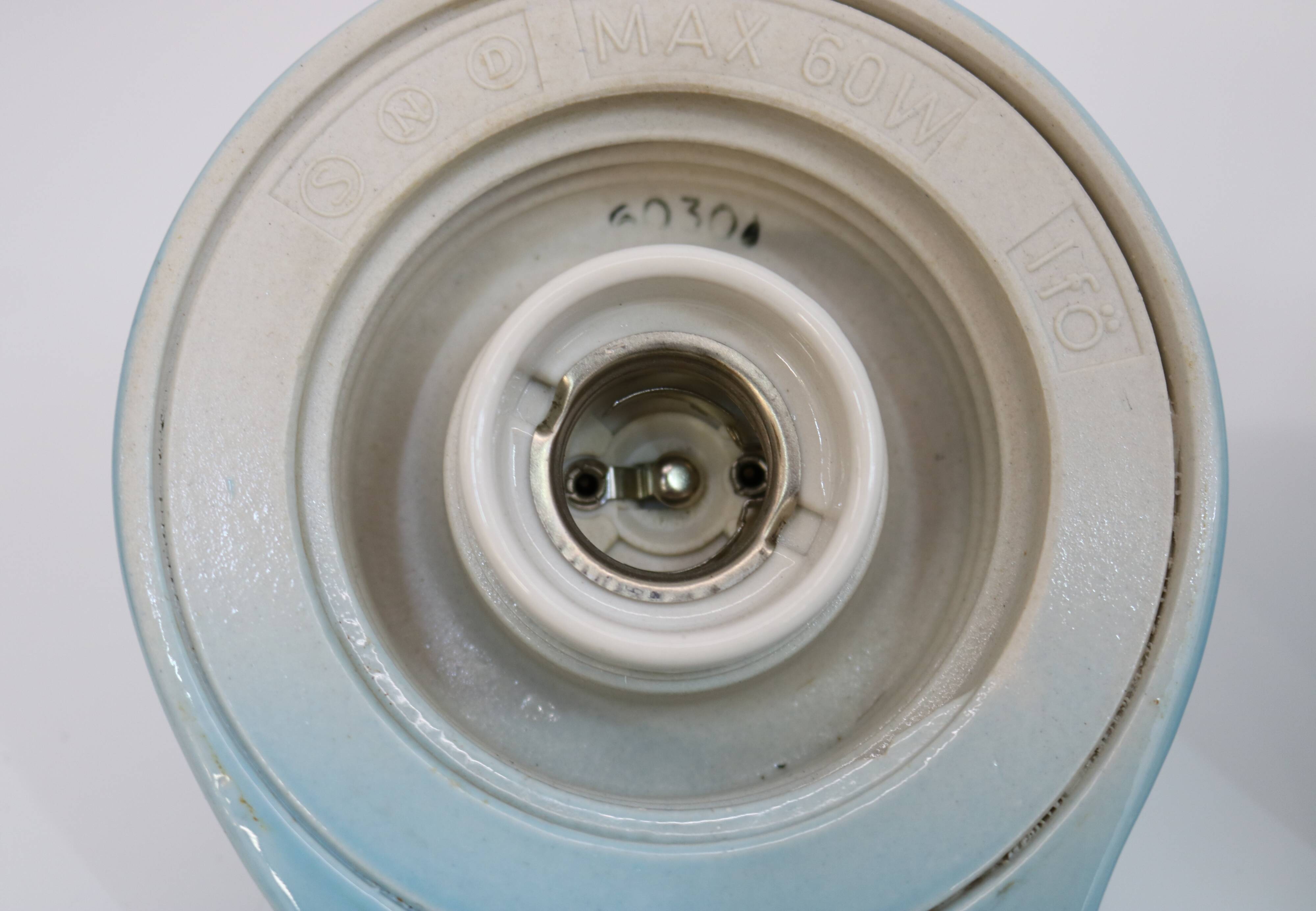 Pair of bathroom wall lamps *** Stig Carlsson *** model 6030 IFÖ