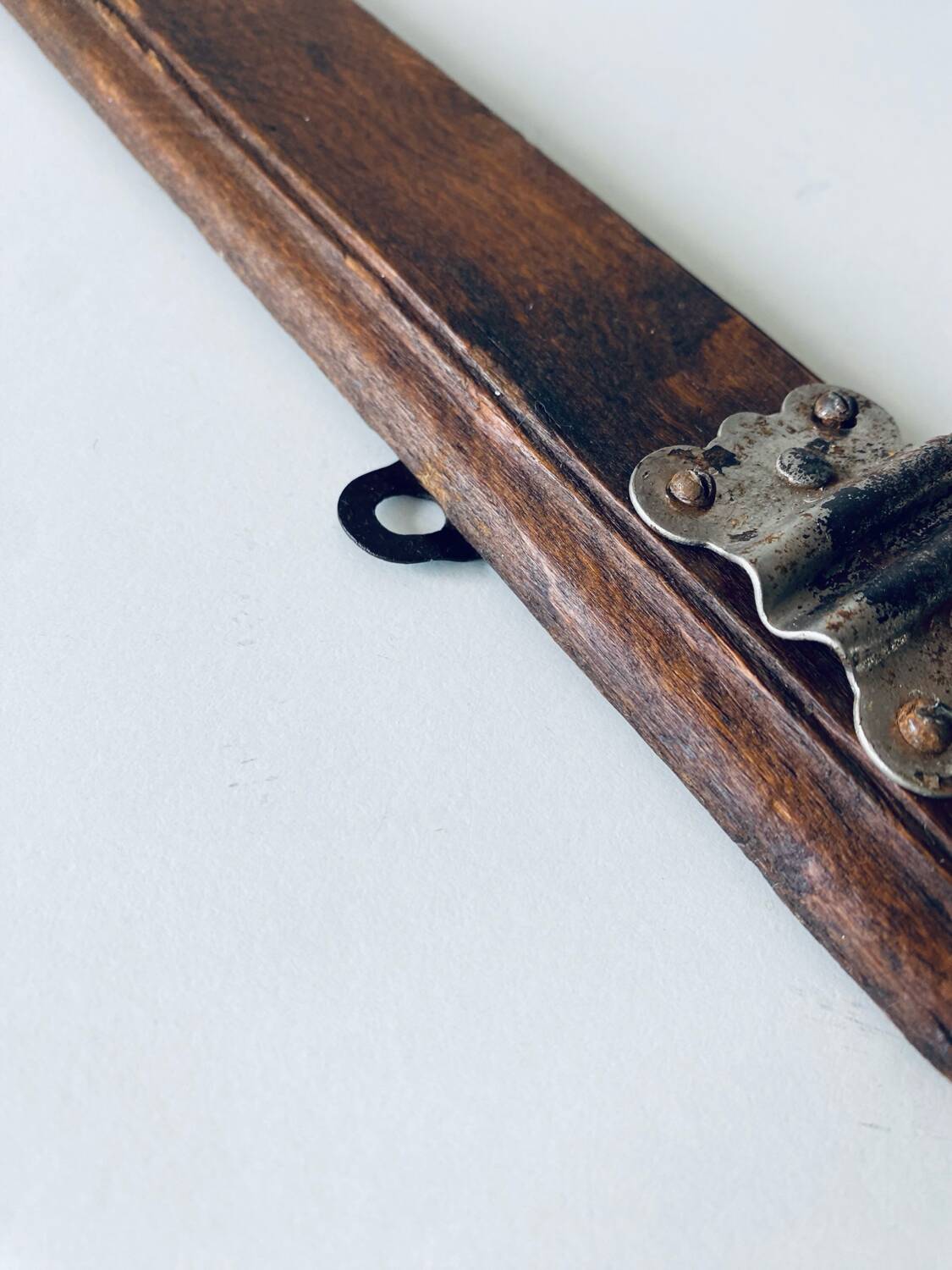 Old wall coat rack