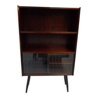 Mid-century vintage display cabinet 1960s