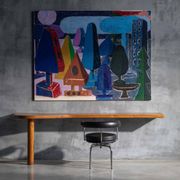 Table console par Charlotte Perriand, France, années 1950.