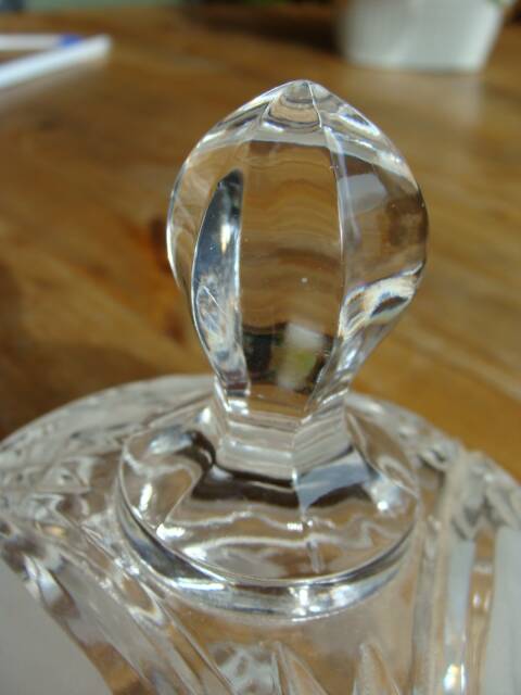 Vintage crystal candy box