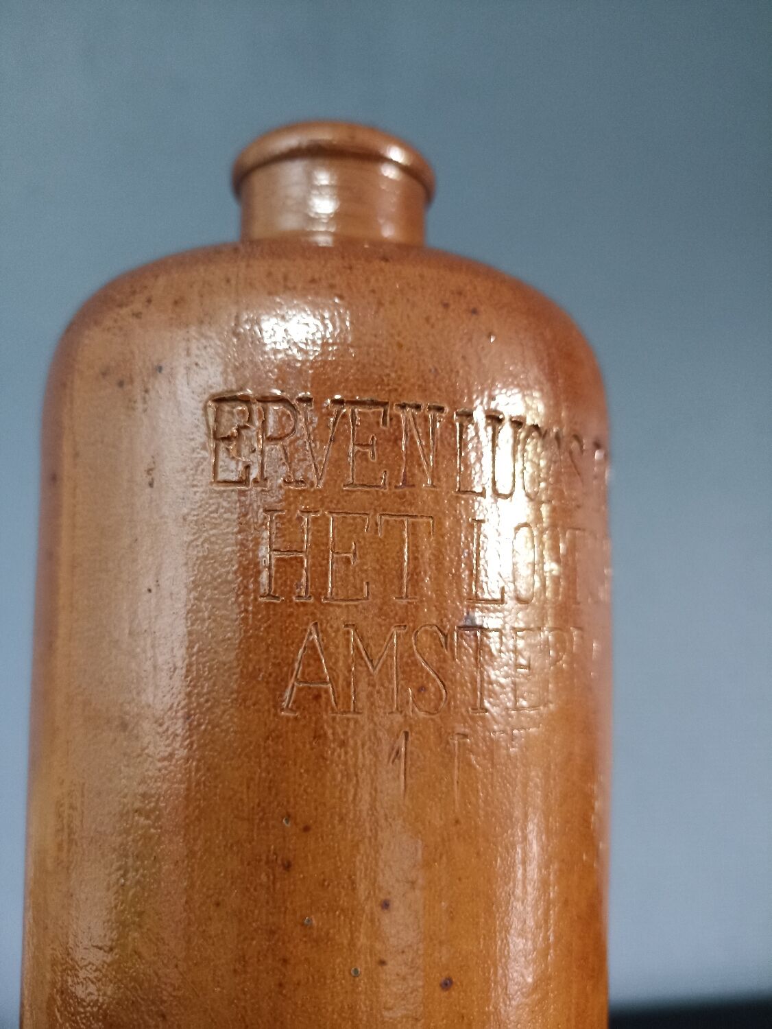 Stoneware bottle