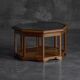 Octagonal Art Deco coffee table, France, 1930s