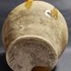 Yellow glazed terracotta jam pot, South West, 19th century