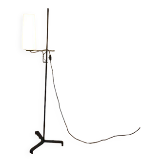 Wrought iron reading light rises and falls 1940 - 1950