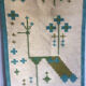 Swedish 1950’s woven wall hanging Rolakan