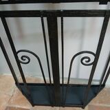 Portemanteau Art Déco en fer forgé