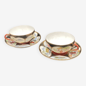 Duo of Chinese porcelain cups and saucers – MOCA5