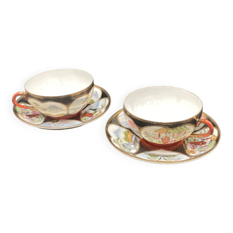 Duo of Chinese porcelain cups and saucers – MOCA5