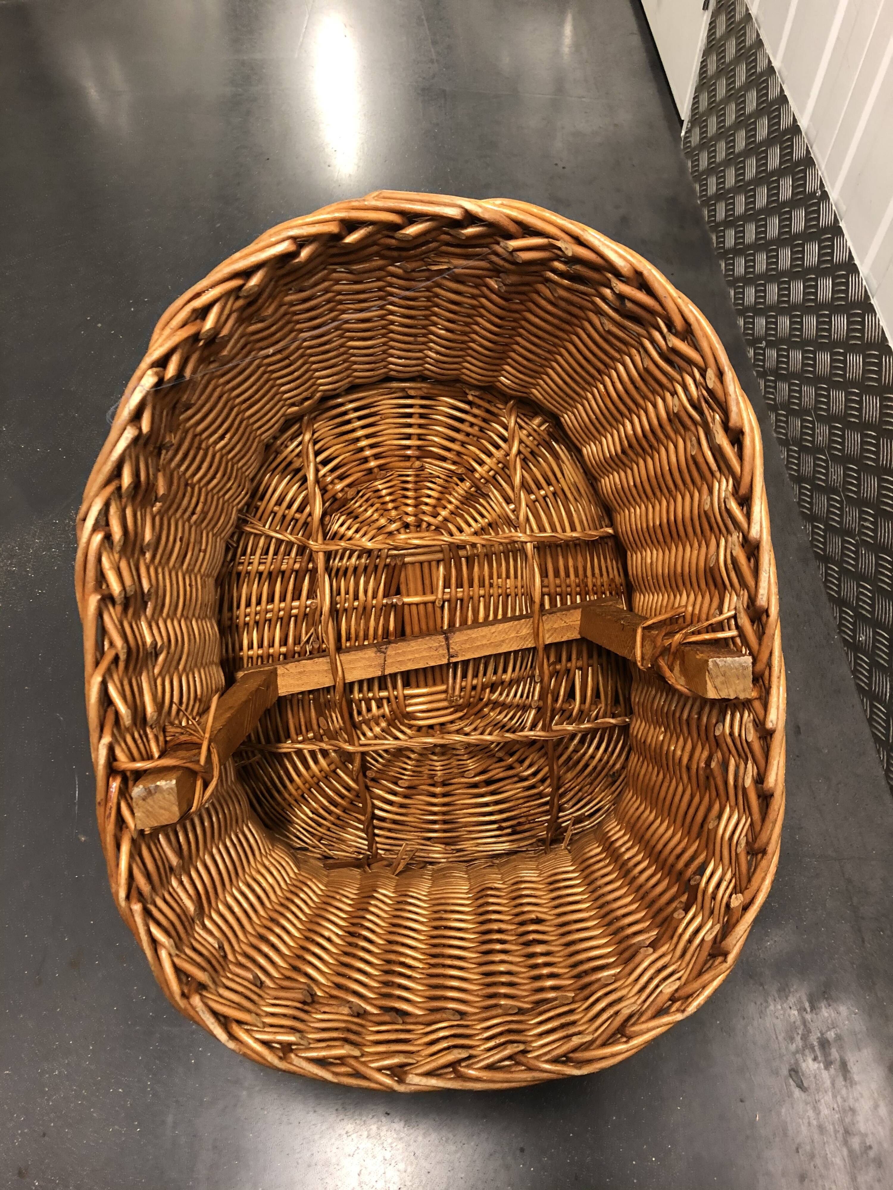 Rattan armchair around 1960