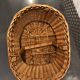 Rattan armchair around 1960