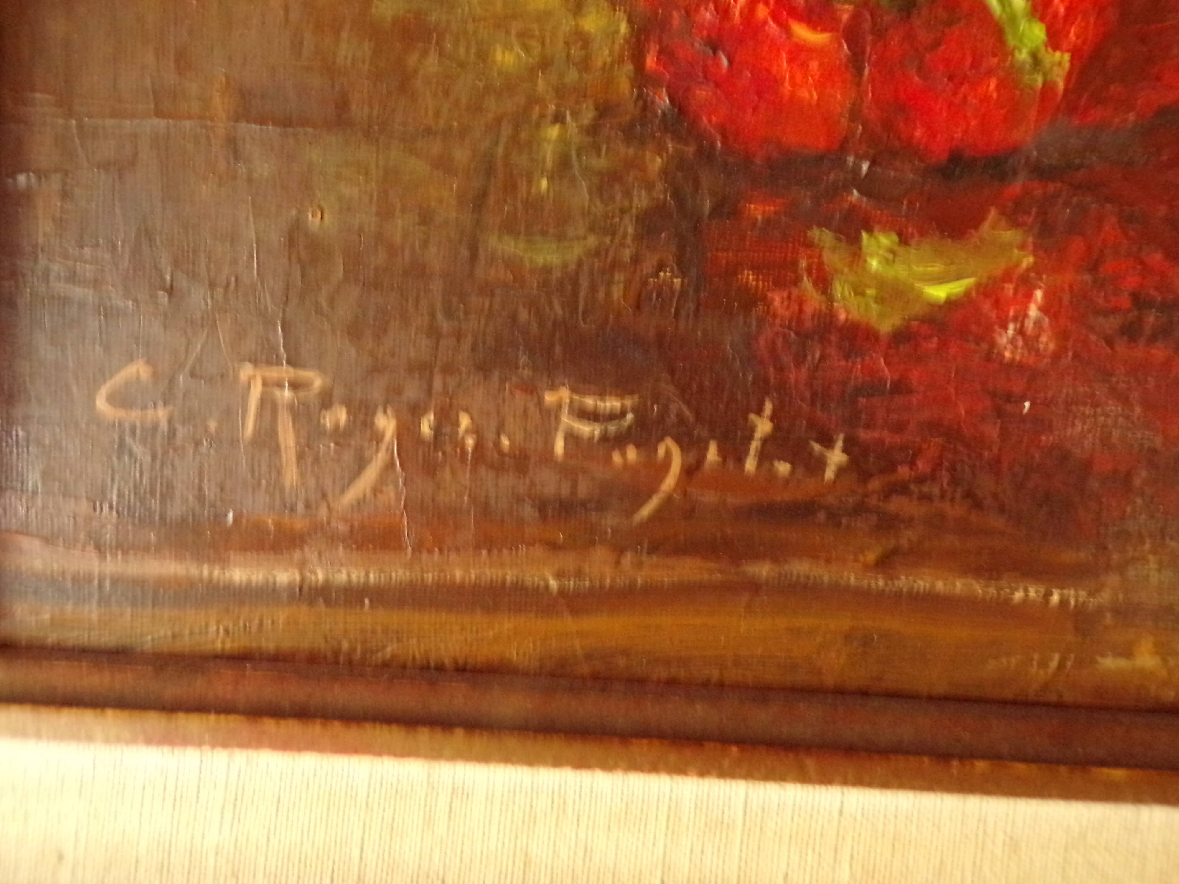 Still life on canvas