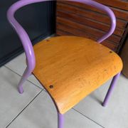 Chaise écolier enfant Hitier vintage