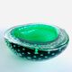 Empty vintage Italian pocket in Murano bullicante glass, 1970
