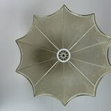 Midcentury Scandinavian brass cocoon mushroom lamp, Borens, Sweden 1960s