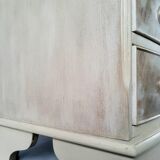 Patinated English chest of drawers