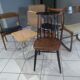 Lot of 6 mismatched chairs Breuer, Baumann
