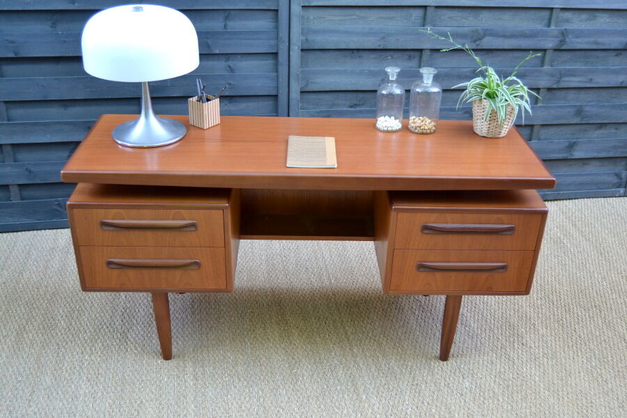 By G-Plan teak desk