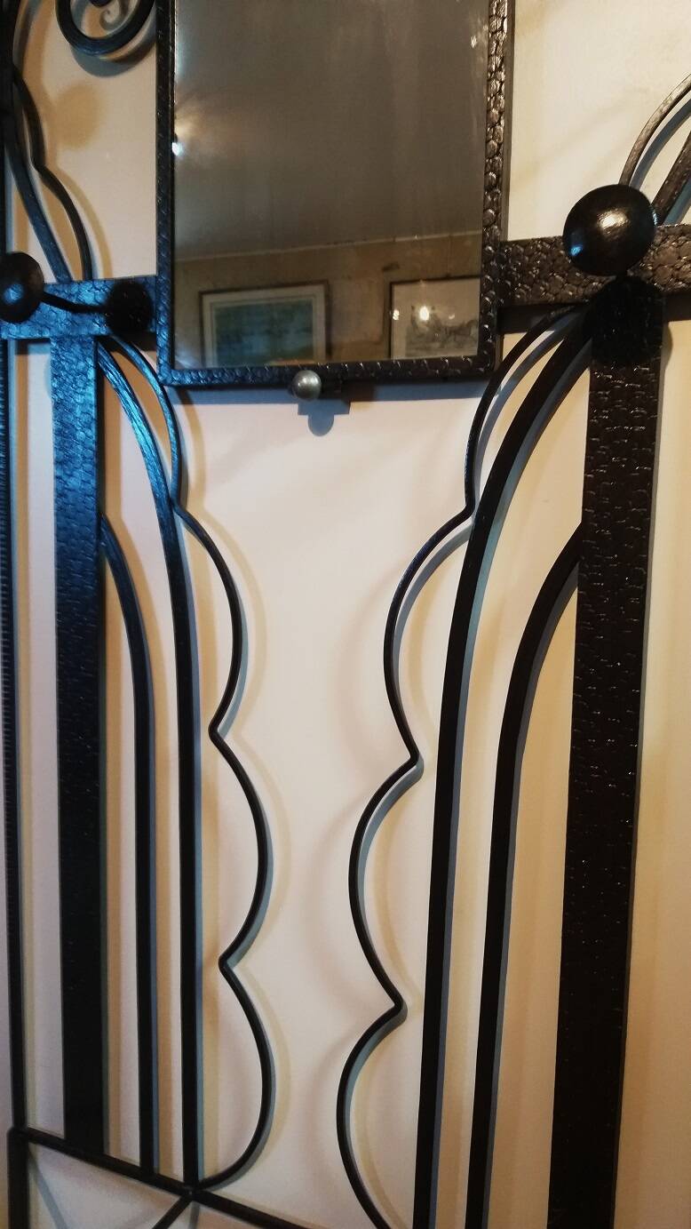 Art Deco coat rack
