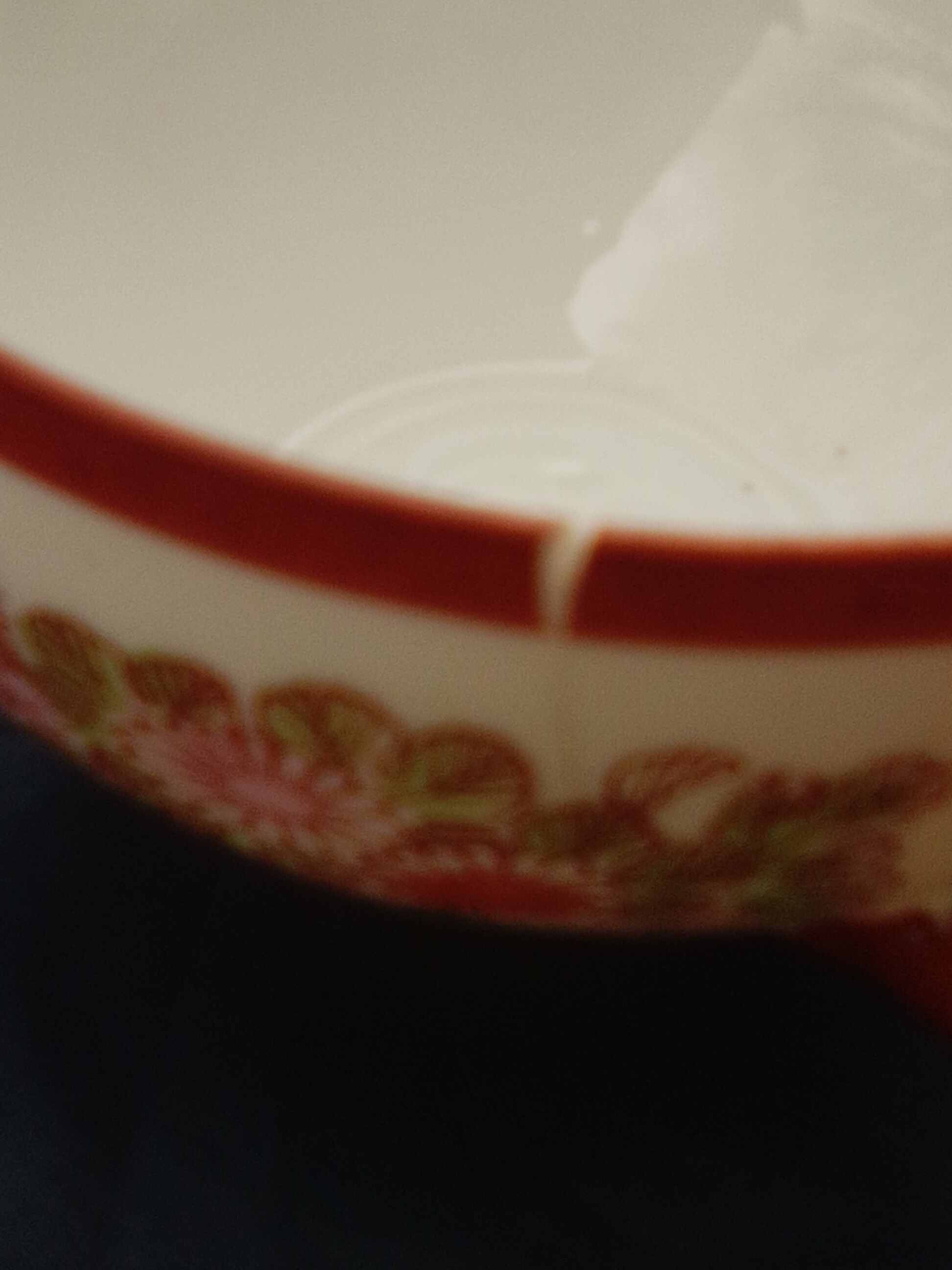 4 Japanese tea cups with saucer with empress in lithophany