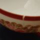 4 Japanese tea cups with saucer with empress in lithophany