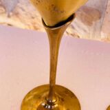 Pair of vintage brass tumblers