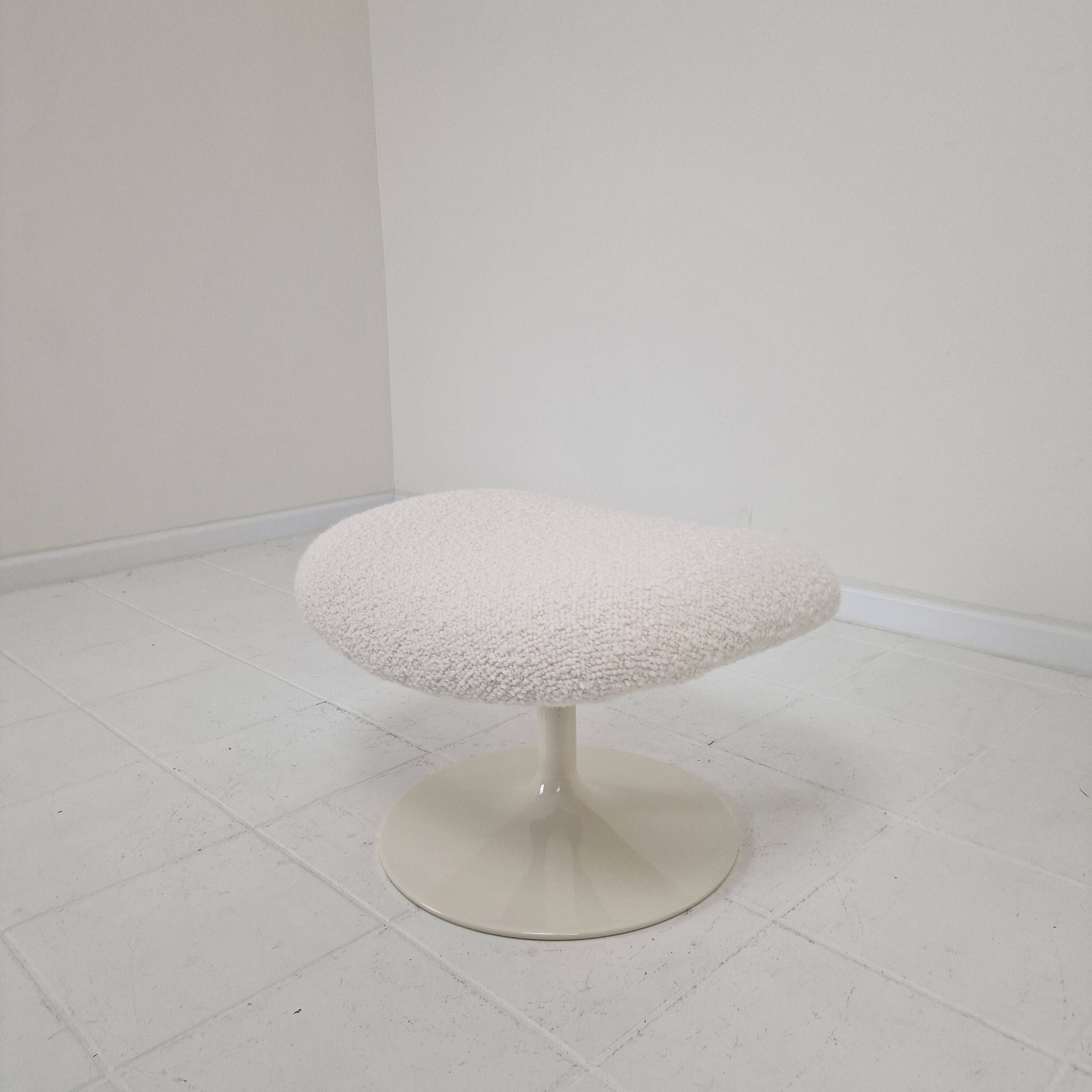 F518 Lounge Chair with Ottoman by Geoffrey Harcourt for Artifort, 1970s