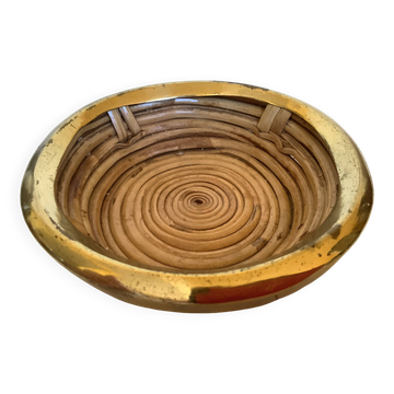 Small pocket tray ring holder in the style of Gabriella Crespi.