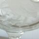 Crystal footed bowl with bird decoration – Art Deco style – H 19 cm