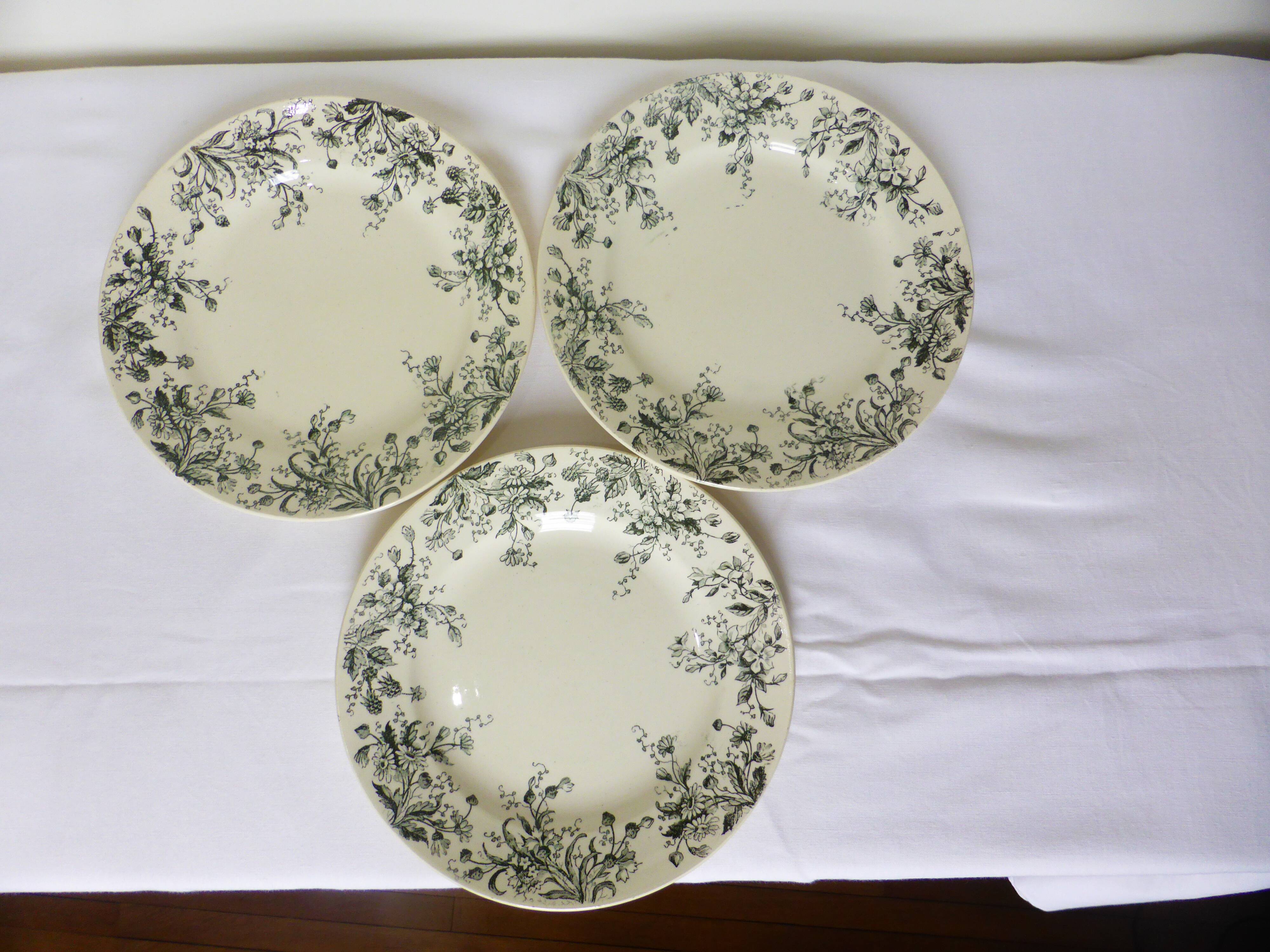 3 plates served in HBC Terre de Fer