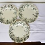 3 plates served in HBC Terre de Fer