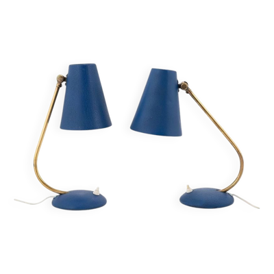 Lampe de table ''Ewa'' de Eric Warna, Varnano, Suède, années 1960