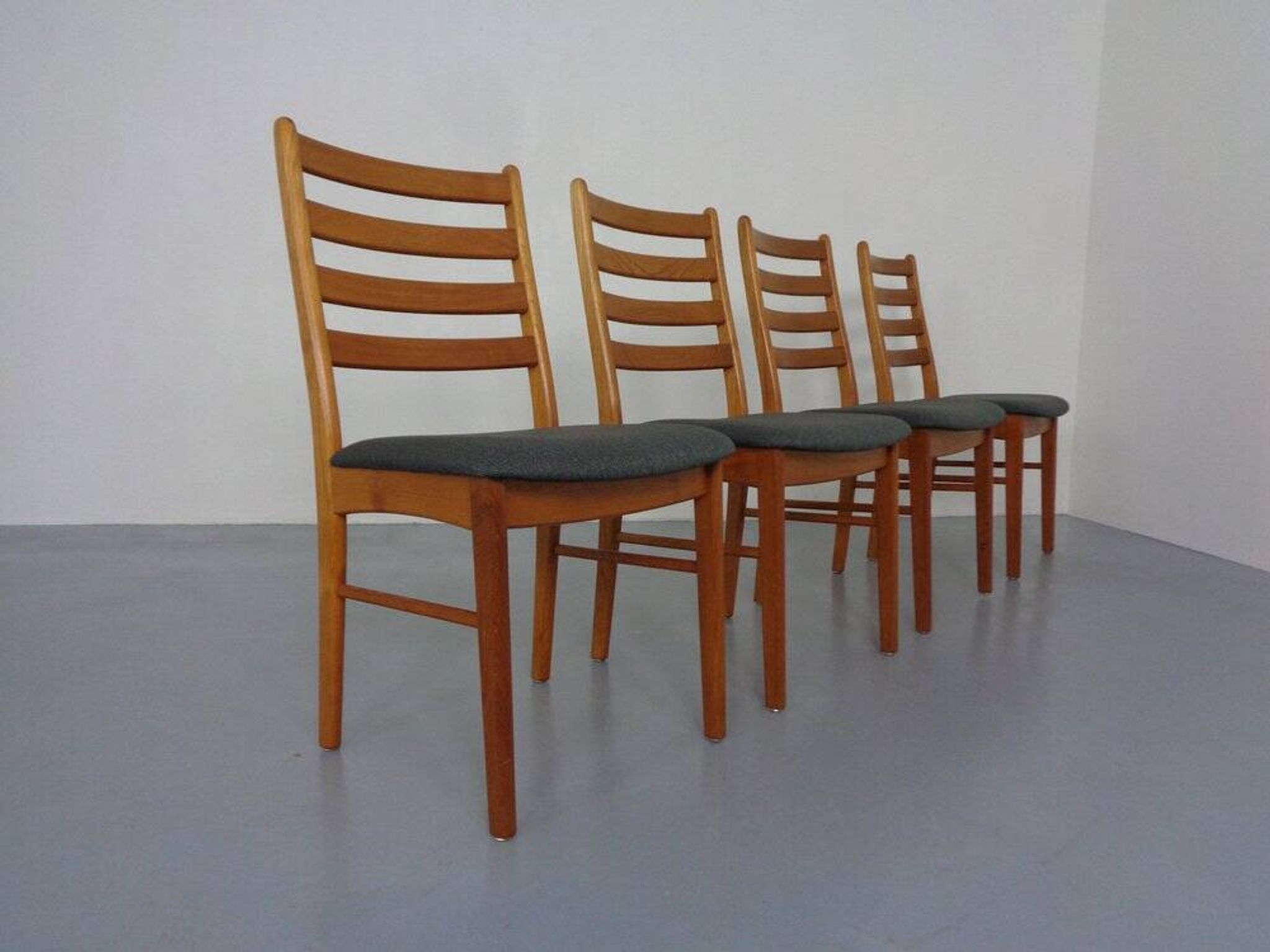 Danish Teak Dining Chairs by Korup Stolefabrik, 1970s, Set of 4