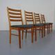 Danish Teak Dining Chairs by Korup Stolefabrik, 1970s, Set of 4
